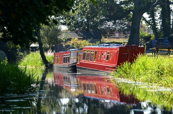 Wales, Welshpool - idyl langs Mongomery Canal (Foto - Cymru Wales Crown Copyright)