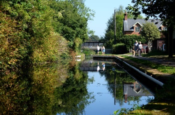 Wales, Welshpool - smukt udsyn langs Montgomery Canal (Foto - Cymru Wales Crown Copyright)