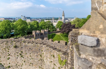 Cardiff Castle i Wales