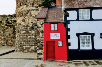 Storbritanniens mindste hus i Conwy - Wales
