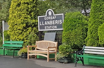 Togstationen i Llanberis - Wales