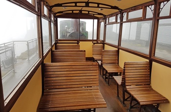 Snowdon Mountain Railway - en gamle togkupe - Wales