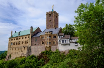 Wartburg nær Eisenach, Thüringen