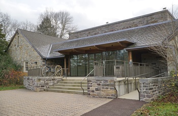 Visitor Center i Washington Crossing Historical Park - Pennsylvania