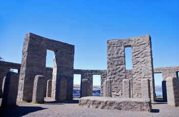 Replika af Stonehenge ved Maryhill Museum of Art, Washington State