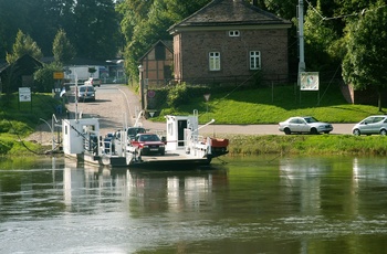Geierseilfähre Polle (Weser-floden)