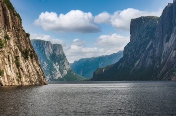 Western Brook Pond i Gros Morne National Park - Newfoundland i Canada