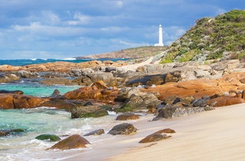 Cape Leeuwin Lighthouse i Western Australia, Australien