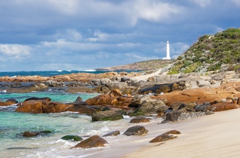 Cape Leeuwin Lighthouse i Western Australia, Australien