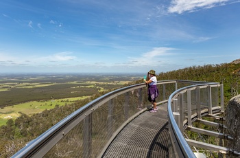 Granite Skywalk i Porongup National Park nær Albany, Western Australia