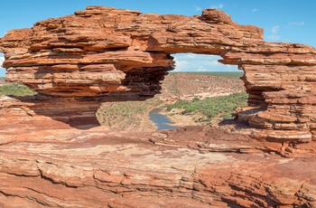 Natures Winwow i Kalbarri National Park i Western Australia