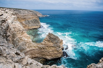 Dramatisk kyststrækning ved Whalers Way nær Port Lincoln - South Australia