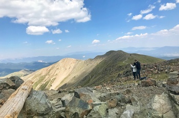 Wheeler Peak - New Mexico højeste punkt 4.011 m.o.h.