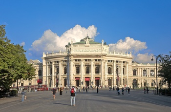 Burgtheater - det gamle kejserlige hofteater i Wien, Østrig