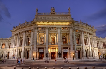 Burgtheater - det gamle kejserlige hofteater i Wien, Østrig