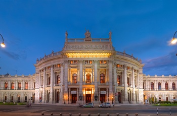 Burgtheater - det gamle kejserlige hofteater i Wien, Østrig