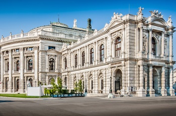 Burgtheater - det gamle kejserlige hofteater i Wien, Østrig