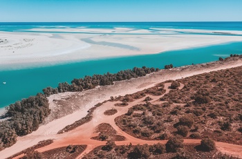 Willies Lagune hvor Willie Creek Pearl Farm ligger