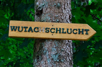Wutach-kløften i Schwarzwald