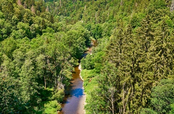 Wutach-kløften i Schwarzwald