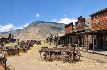 Old Trail Town i Wyoming, USA