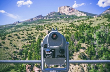 Kikkert mod Shell Canyon i Wyoming