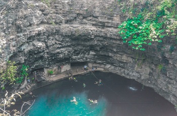 Xcajum cenoten på Yucatán-halvøen - Mexico