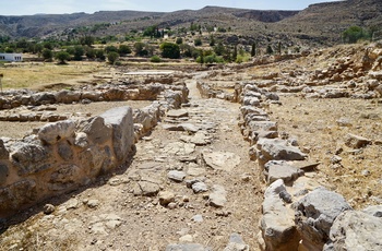 Ruinerne af Zakros-paladset på Kretas østkyst