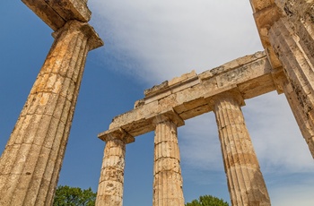 Zeus-templet i Nemea på Peloponnes - Grækenland