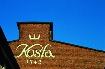 Kosta glasværk blev etableret 1742, Glasriget, Sverige