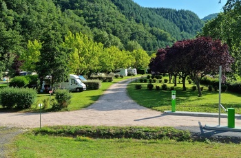 Stellplatz til autocamperferien i Europa - simpel og et godt alternativ til campingpladser - her i Frankrig
