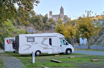 Stellplatz til autocamperferien i Europa - simpel og et godt alternativ til campingpladser - her i Frankrig