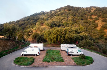 Autocamper i Europa. Overnatning på Stellplatz