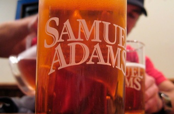 Samuel Adams bryggeriet i Boston - smagsprøver efter bryggeritur