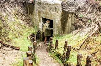 Bunkermuseum Hanstholm - indgang til bunker. Foto: VisitNordvestkysten