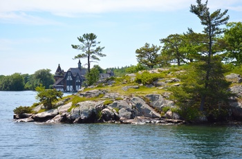 1000 Island nationalpark i Ontario Canada 