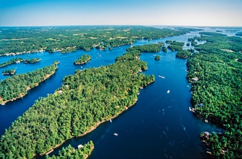 1000 Island nationalpark i Ontario Canada 