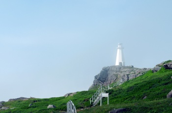 Cape Spear fyrtårn i Newfoundland 