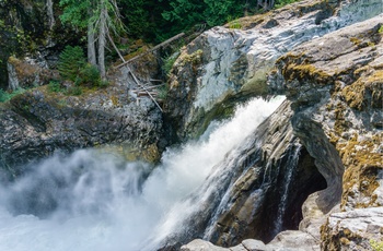 Nairn Falls i British Columbia 