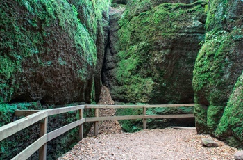 Drachenschlucht - Dragekløften i Thüringen