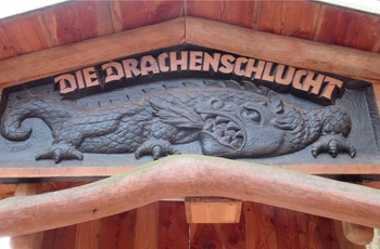 Drachenschlucht - Dragekløften i Thüringen