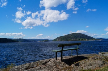Drøbak - her kan du nyde udsigten til Oslofjorden, Norge