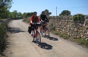 På cykeltur på Mallorca, Spanien