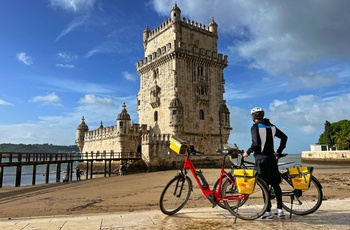 Cykeltur fra Porto til Lissabon - Portugals Atlanterhavskyst på cykel - Tårnet i Belem