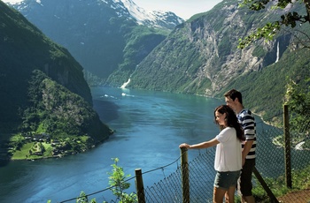 Udsigt over Geirangerfjorden Foto Fred Jonny Hammerø MøreRomsdal