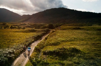 Fort William i Skotland - byen i højlandet - Mountainbiking er en populær aktivitet i området