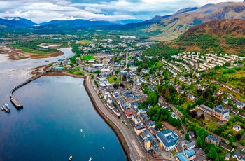 Fort William i Skotland - byen i højlandet