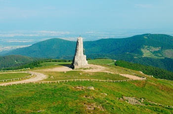 Alsace - Monumentet ved Grand ballon i Vogeserne