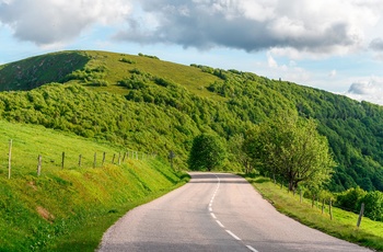 Alsace - turistvejen i Vogeserne "Route des Crêtes"