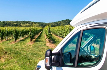 Kør-selv-ferie i autocamper gennem Tyskland til Alsace i det nordøstlige Frankrig